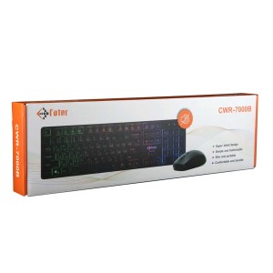 کیبورد ماوس گیمینگ فاطر مدل CWR 7000B